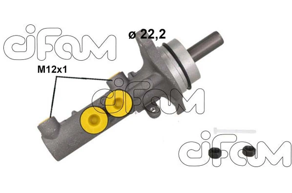  Cilindro mestre do freio Skoda Rapid hatchback (NH3, NK3, NK6) (2012 - 2022) 