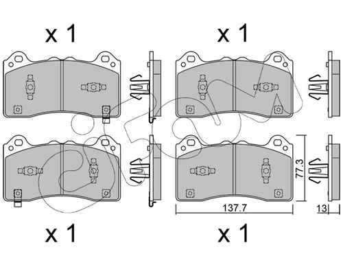  para Ford Mustang  (CGW, K3R, K3S)