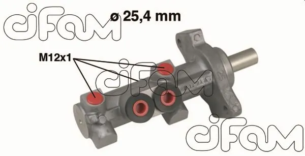  Cilindro mestre do freio Mercedes ML/GLE SUV (W163) (1998 - 2005) 