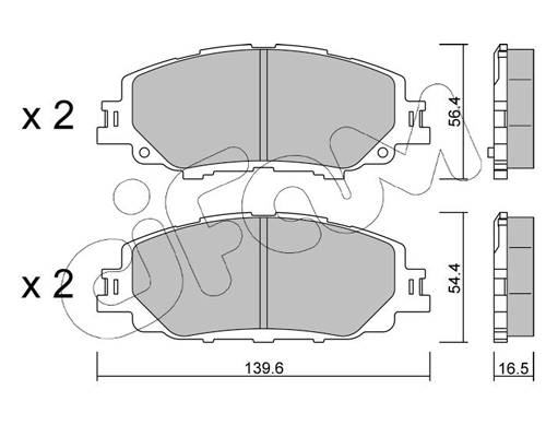 para Toyota Prius (ZVW5)