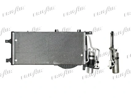 Radiador de aparelho de ar condicionado Opel Combo   ao melhor preço