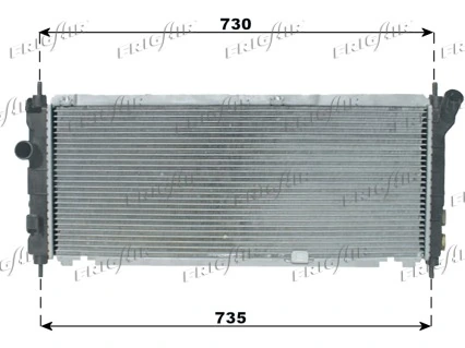 Radiador de esfriamento de motor General Motors 1300152 preço, a partir de 58,22 USD