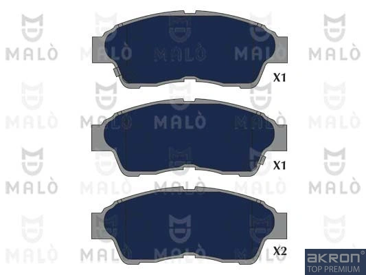 Sapatas do freio dianteiras de disco para Toyota Corolla E11
