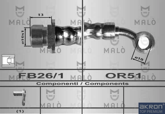 80464 Akron Malo