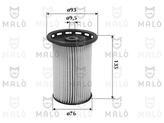 Filtro de combustível para Audi Q3 8UB, 8UG