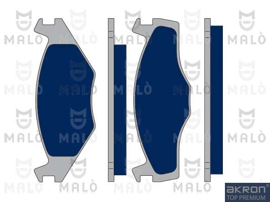 Sapatas do freio dianteiras de disco para Volkswagen Golf 155