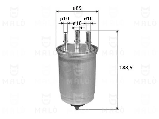 Filtro de combustível para SsangYong Actyon QJ