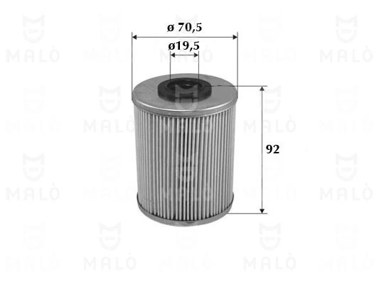 Filtro de combustível para Opel Astra F48, F08