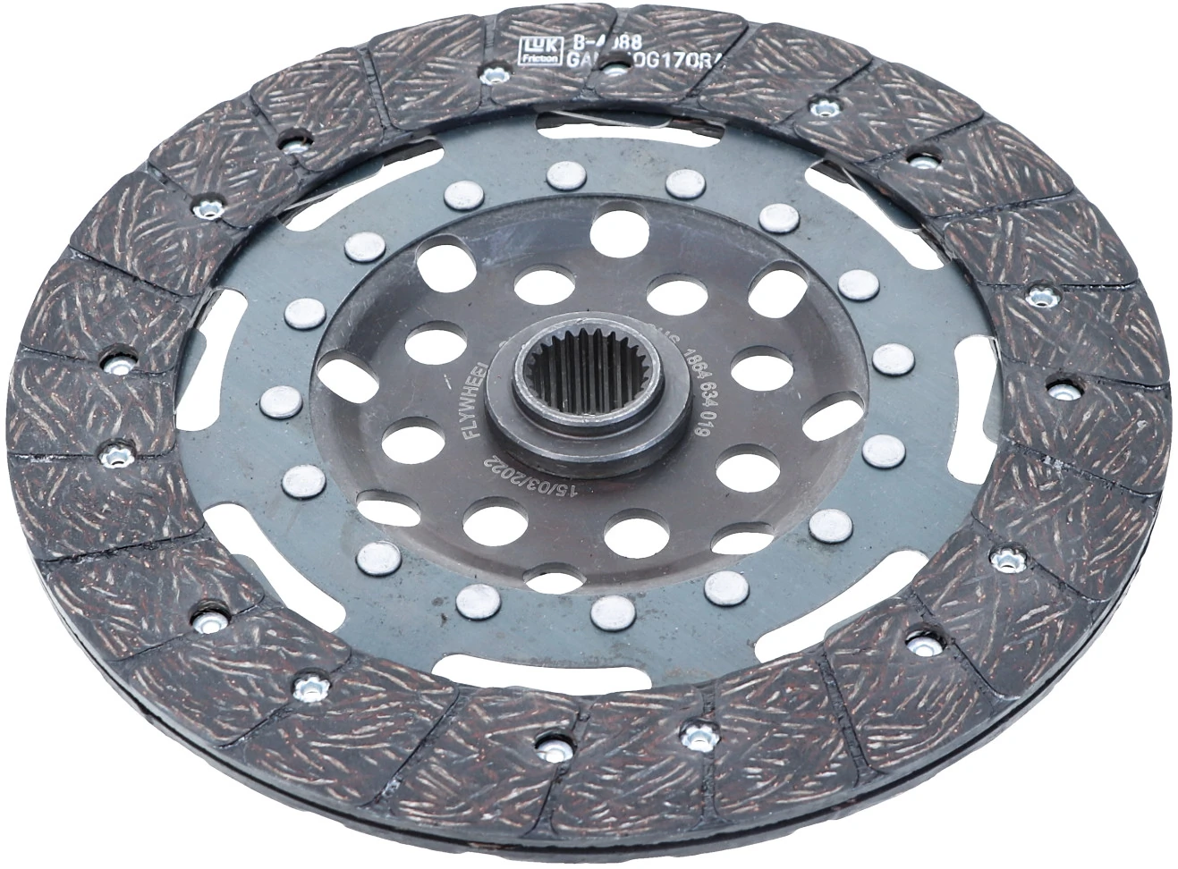Kit de embraiagem (3 peças) 3000951869 Sachs