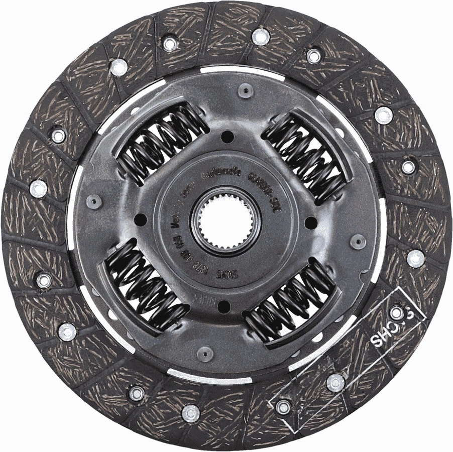3000950100 Sachs Kit de embraiagem (3 peças)