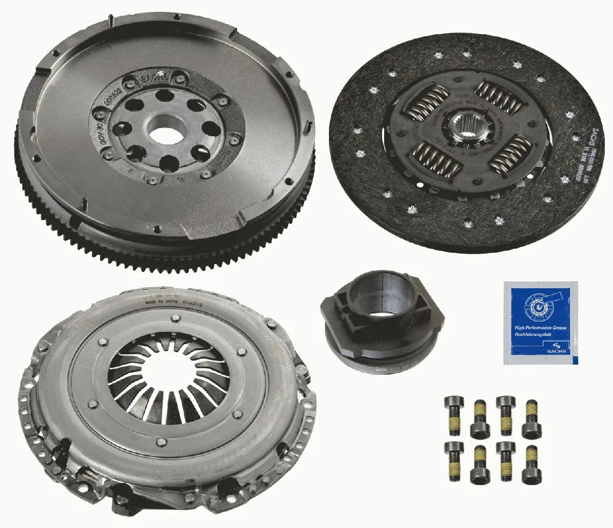 Compre 600002300 INA Kit de embraiagem (3 peças)