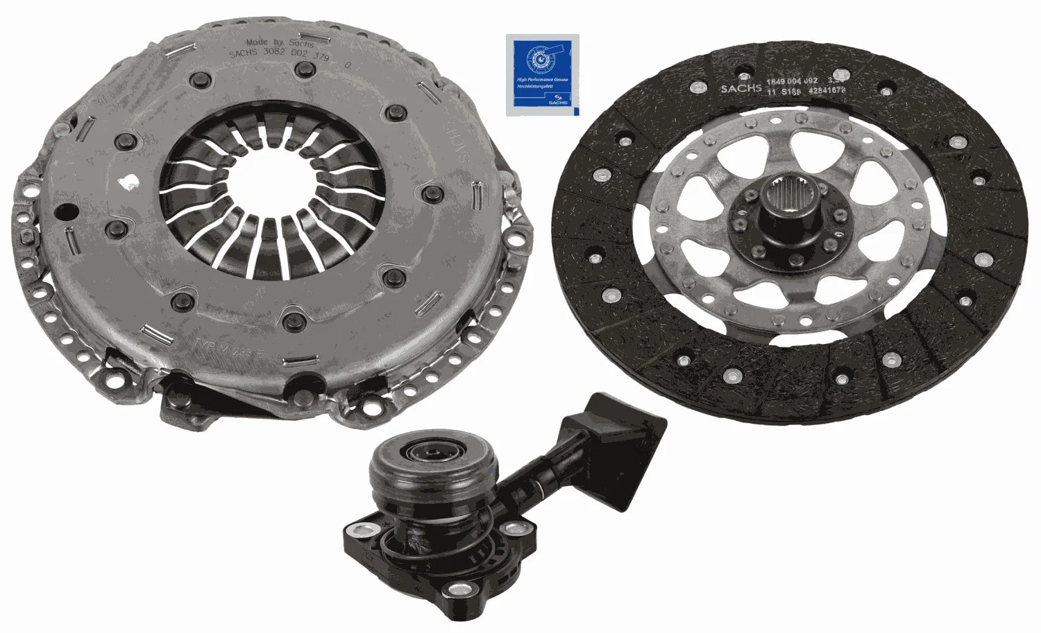1690519580 Peugeot/Citroen Kit de embraiagem (3 peças)