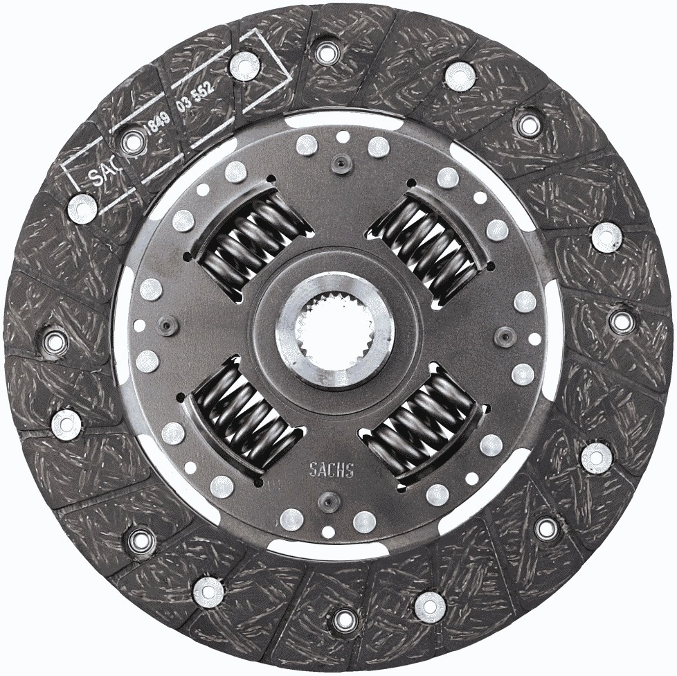 Kit de embraiagem (3 peças) Sachs 3000842501