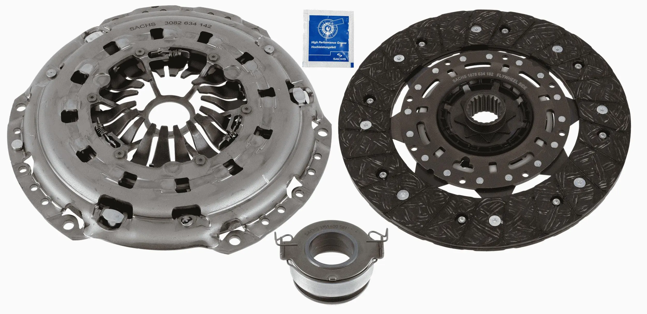 600031700 INA Kit de embraiagem (3 peças)