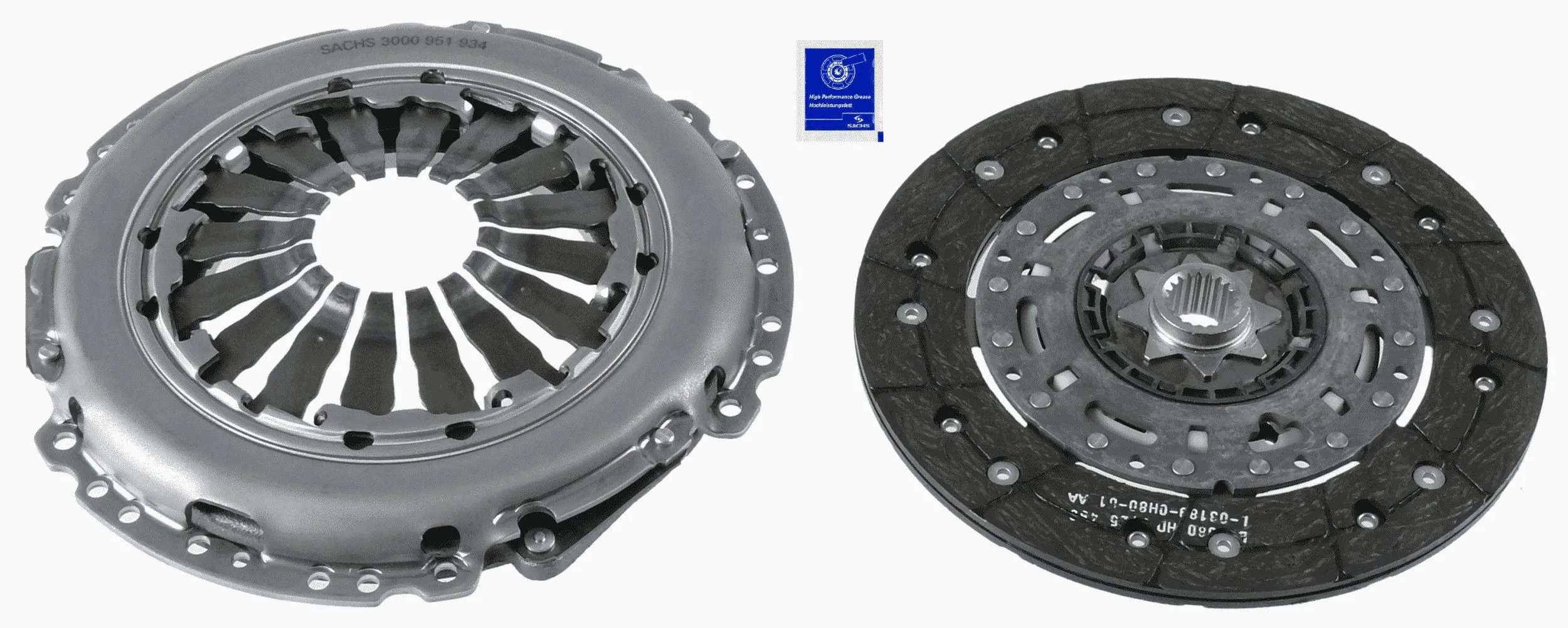Compre 55219388 Peugeot/Citroen Kit de embraiagem (3 peças)