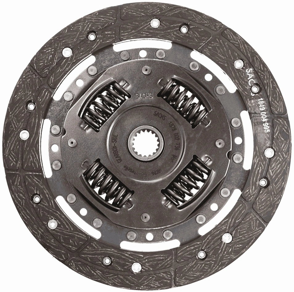 3000951024 Sachs Kit de embraiagem (3 peças)