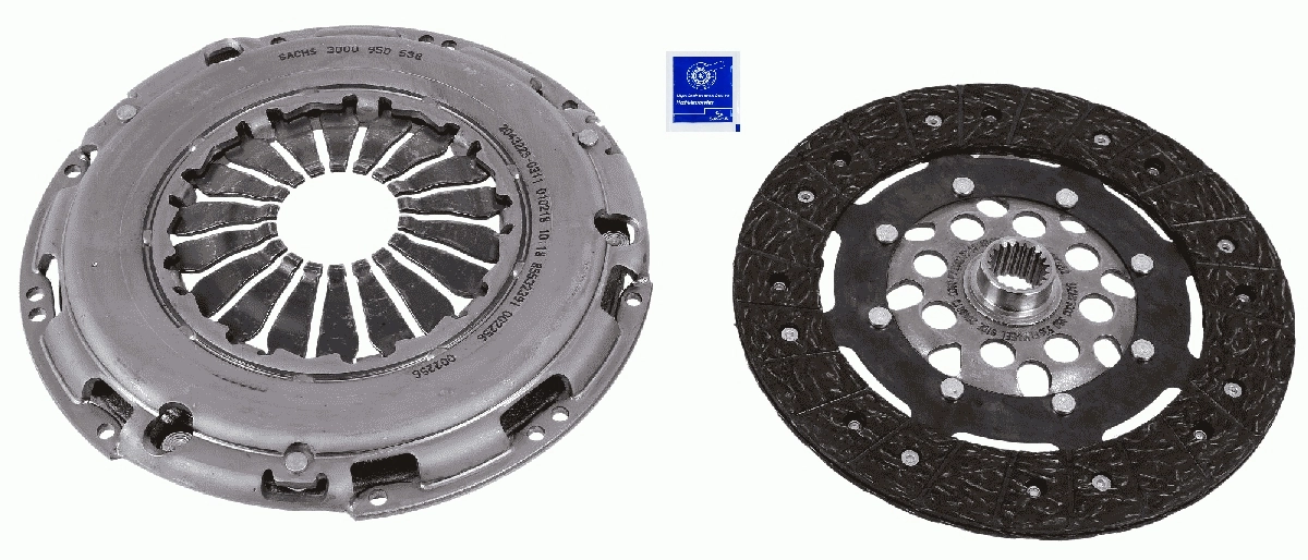 Kit de embraiagem (3 peças) Renault Clio IV BH ao melhor preço