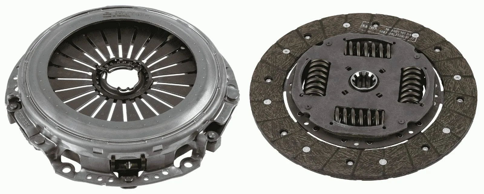 Kit de embraiagem (3 peças) Iveco 42581763 preço, a partir de 715,99 USD