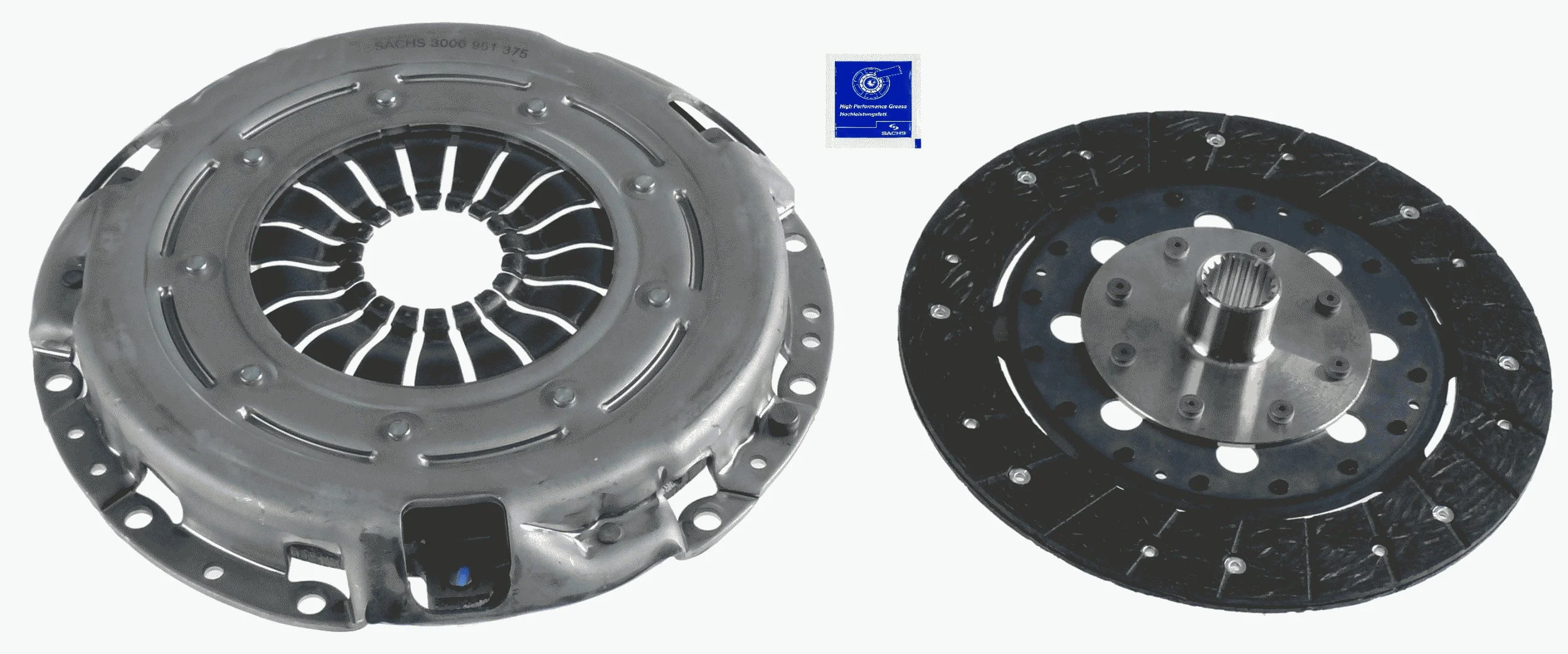 Kit de embraiagem (3 peças) 7701478171 Renault (RVI)