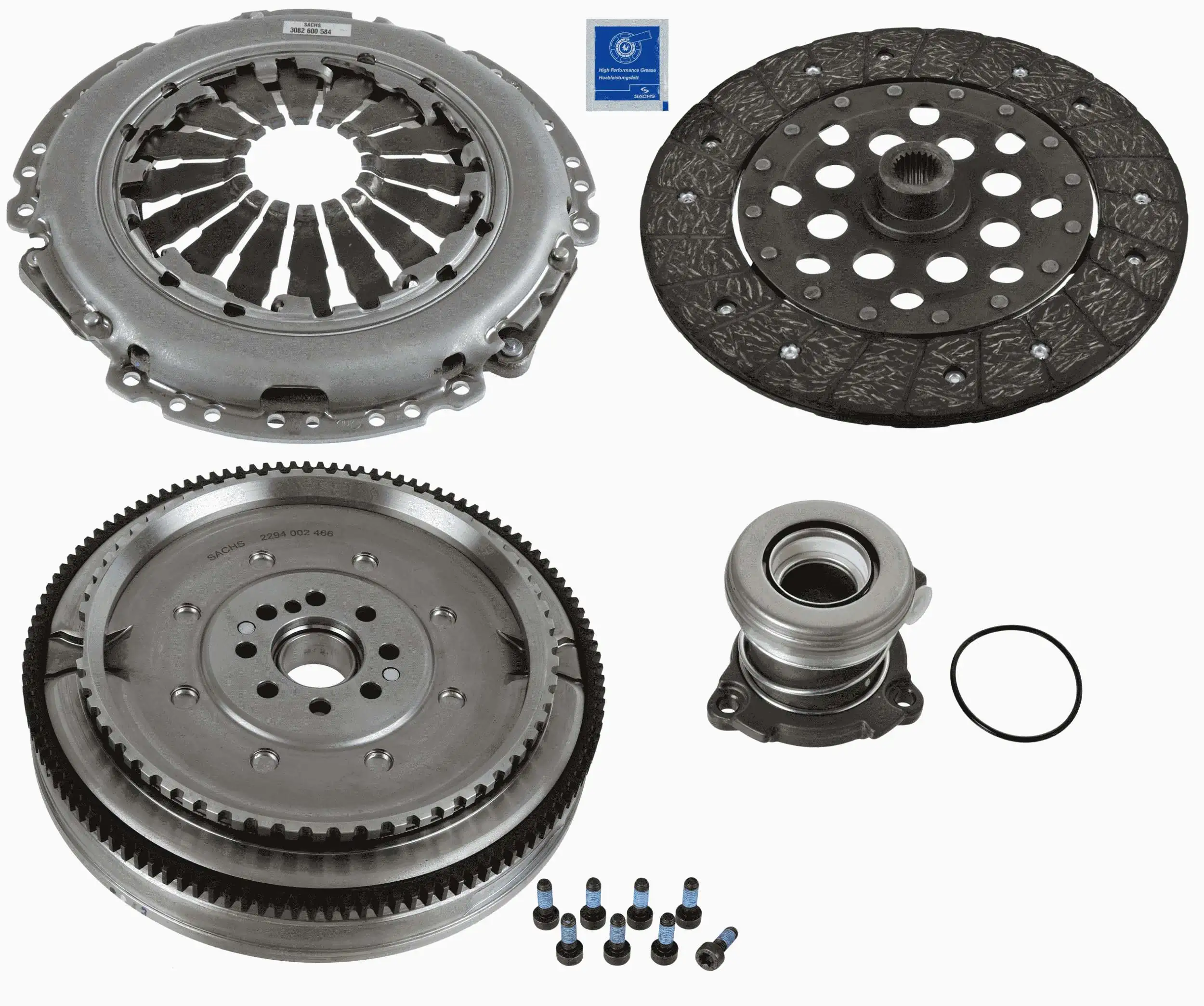 Compre 55568171 Peugeot/Citroen Kit de embraiagem (3 peças)