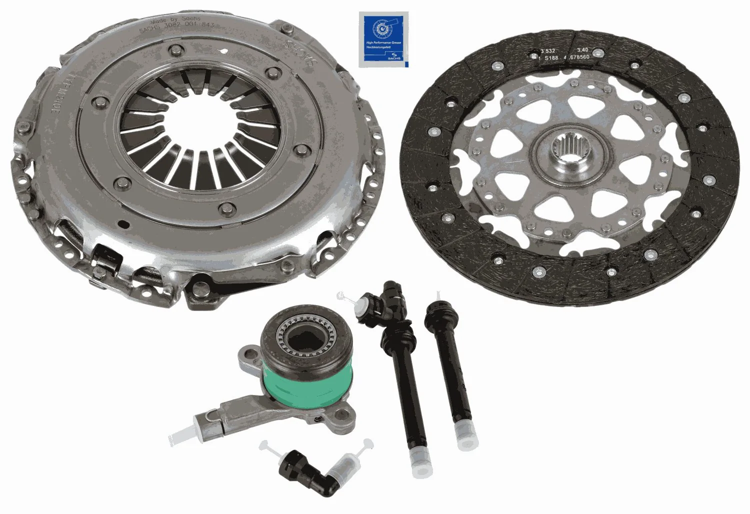 624321933 INA Kit de embraiagem (3 peças)
