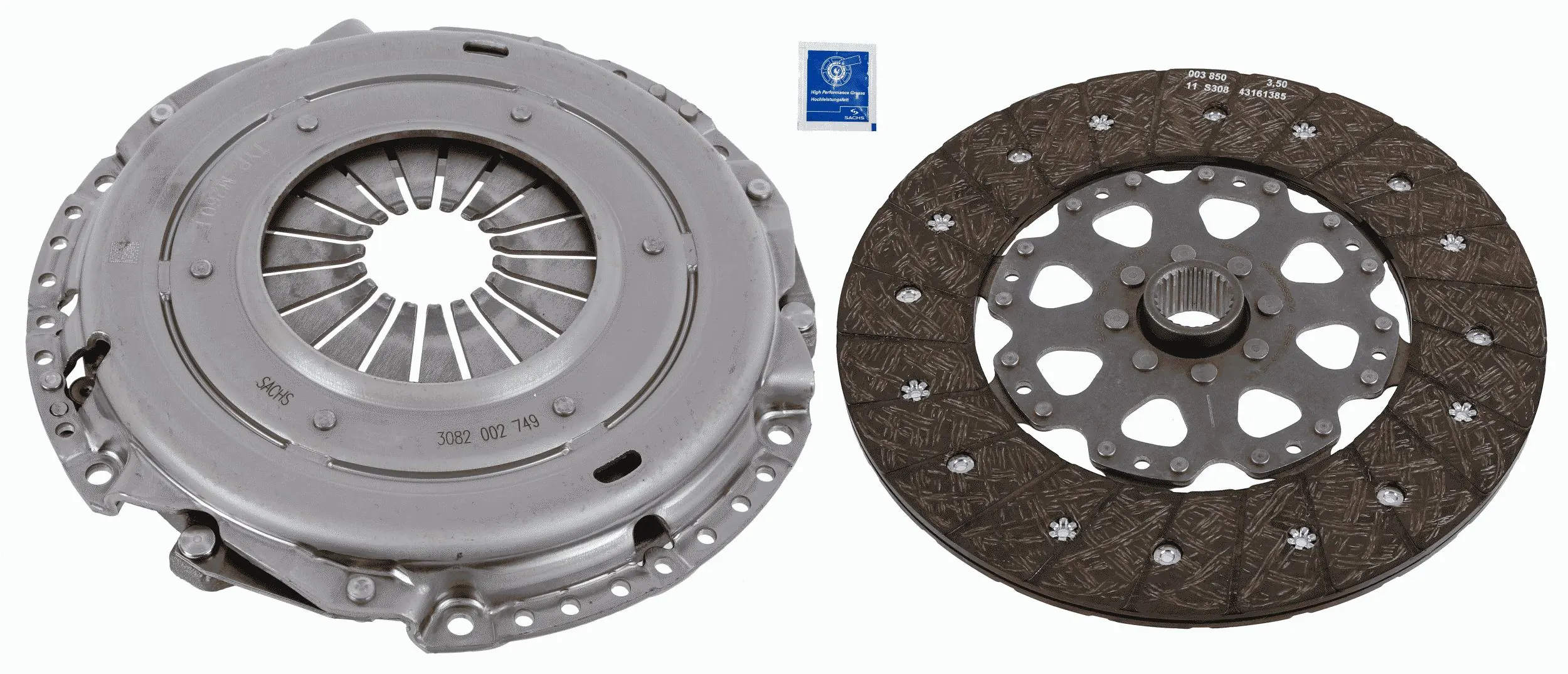 Kit de embraiagem (3 peças) Mercedes A000250090080 preço, a partir de 204,50 USD