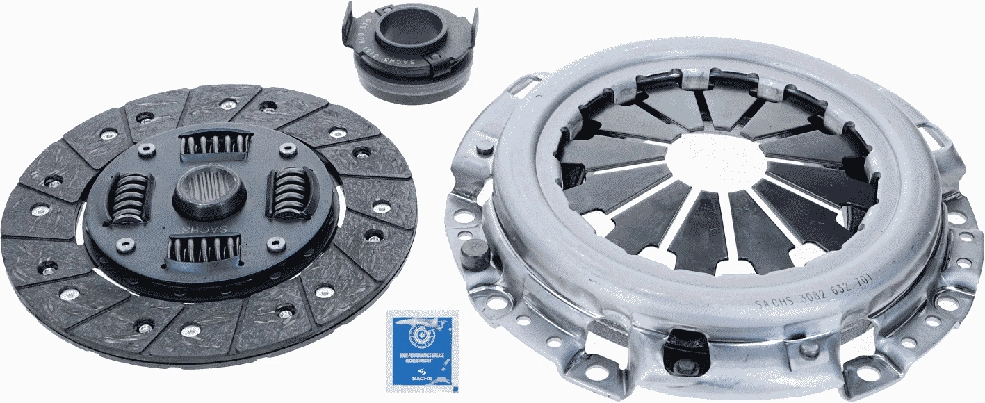 Kit de embraiagem (3 peças) Chevrolet Spark (Matiz)  M200, M250 ao melhor preço