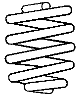 Mola dianteira Audi A6 C4 4A5