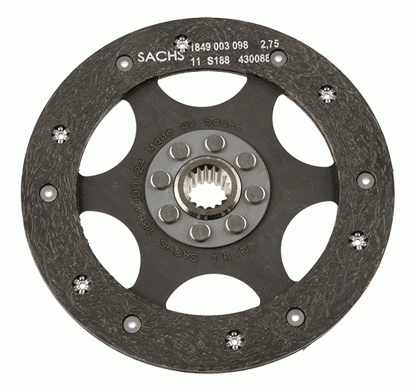 1864000124 Sachs Disco de embraiagem