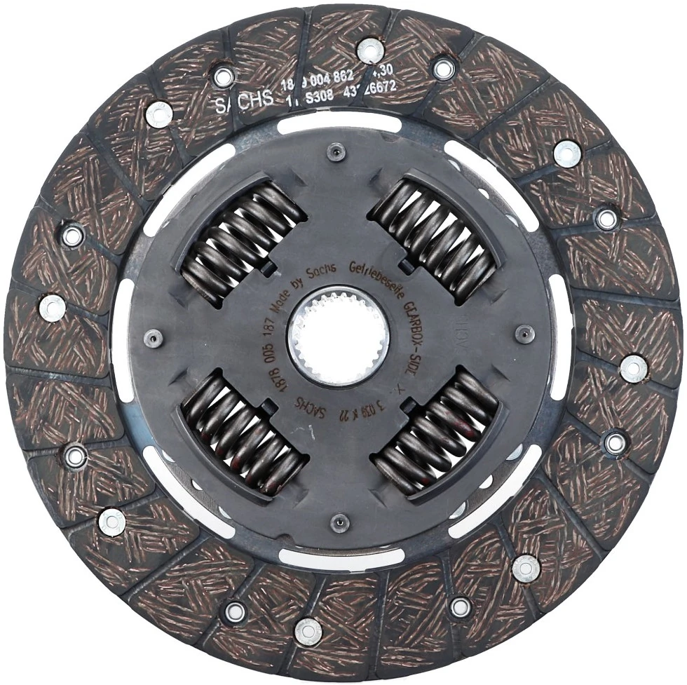 3000951205 Sachs Kit de embraiagem (3 peças)