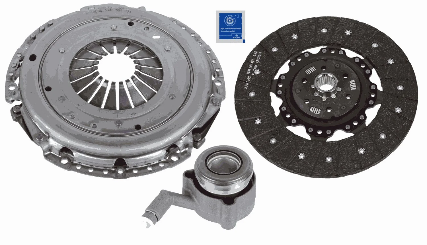 Compre 626303333 INA Kit de embraiagem (3 peças)