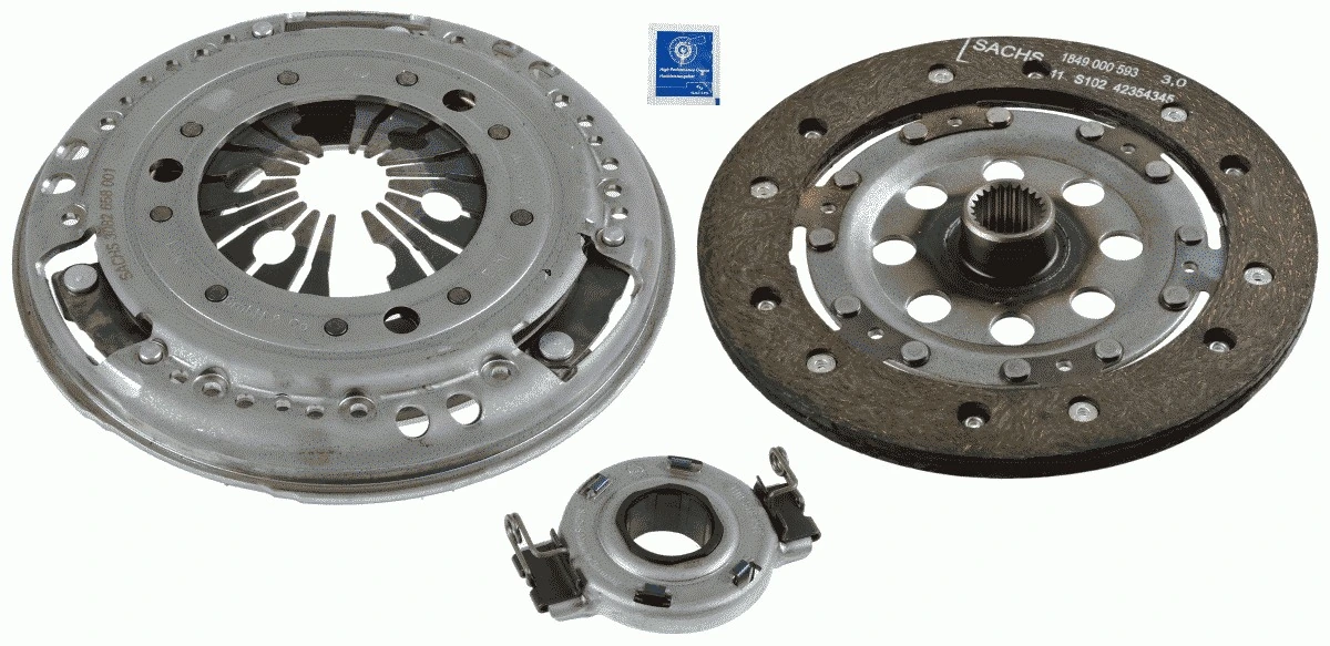 Kit de embraiagem (3 peças) 618197000 INA