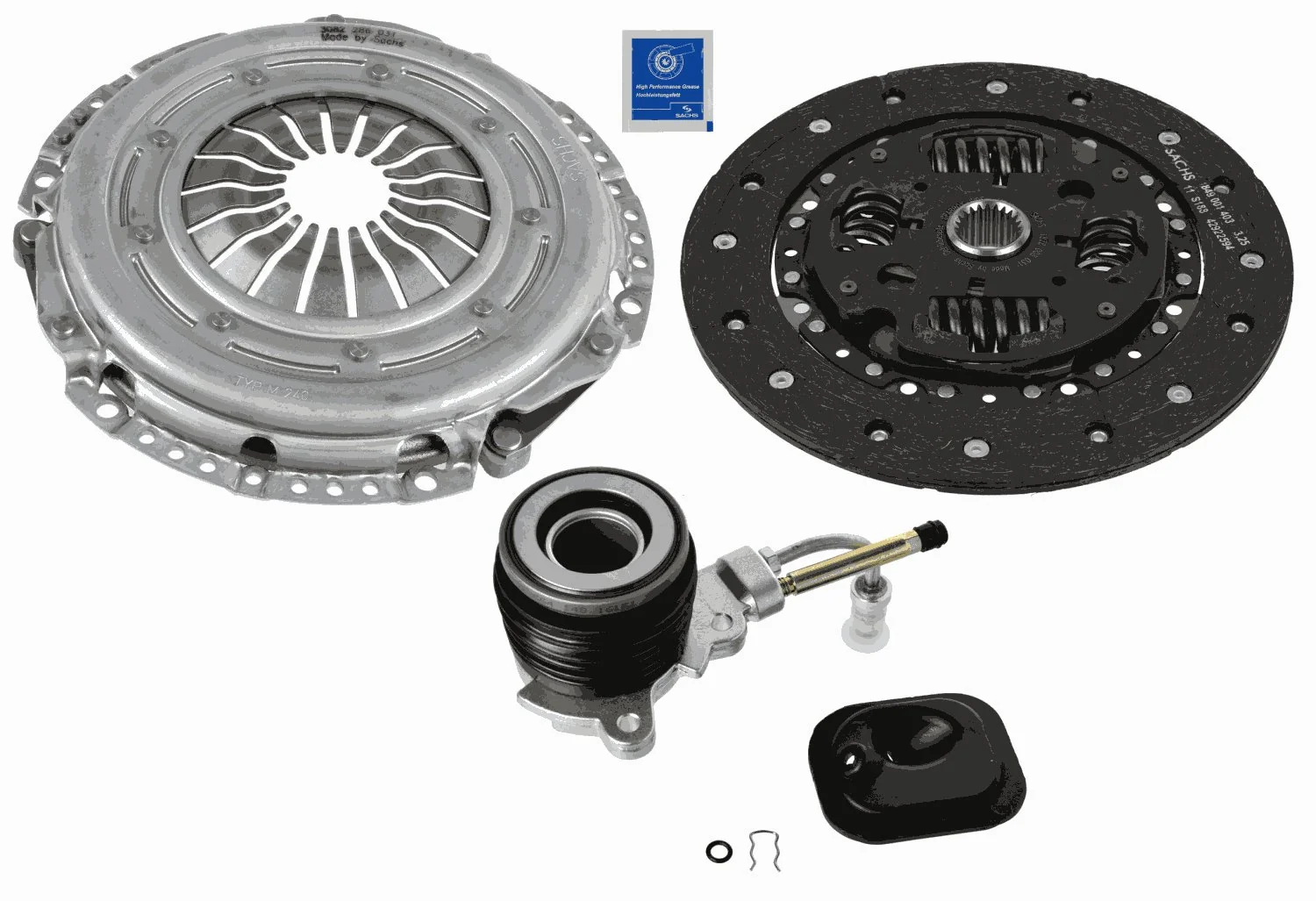 Compre 624222133 INA Kit de embraiagem (3 peças)