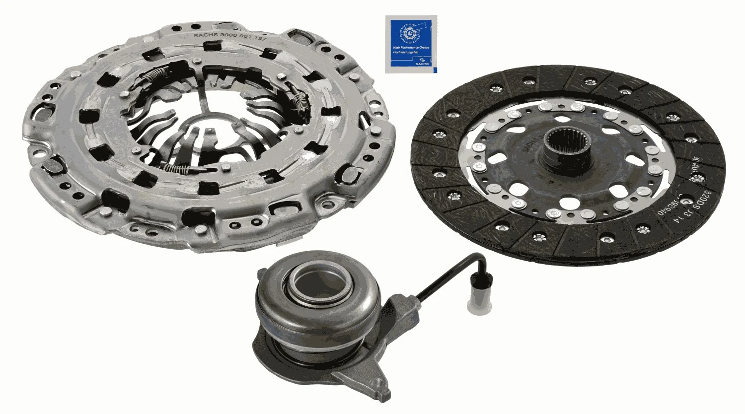Compre 623321634 INA Kit de embraiagem (3 peças)