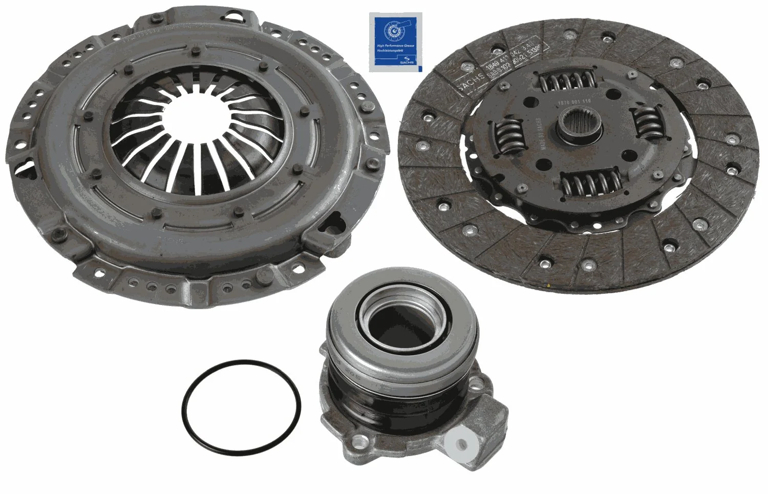 Compre 623221433 INA Kit de embraiagem (3 peças)