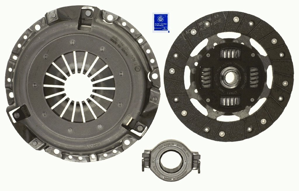 Kit de embraiagem (3 peças) Polcar S33131
