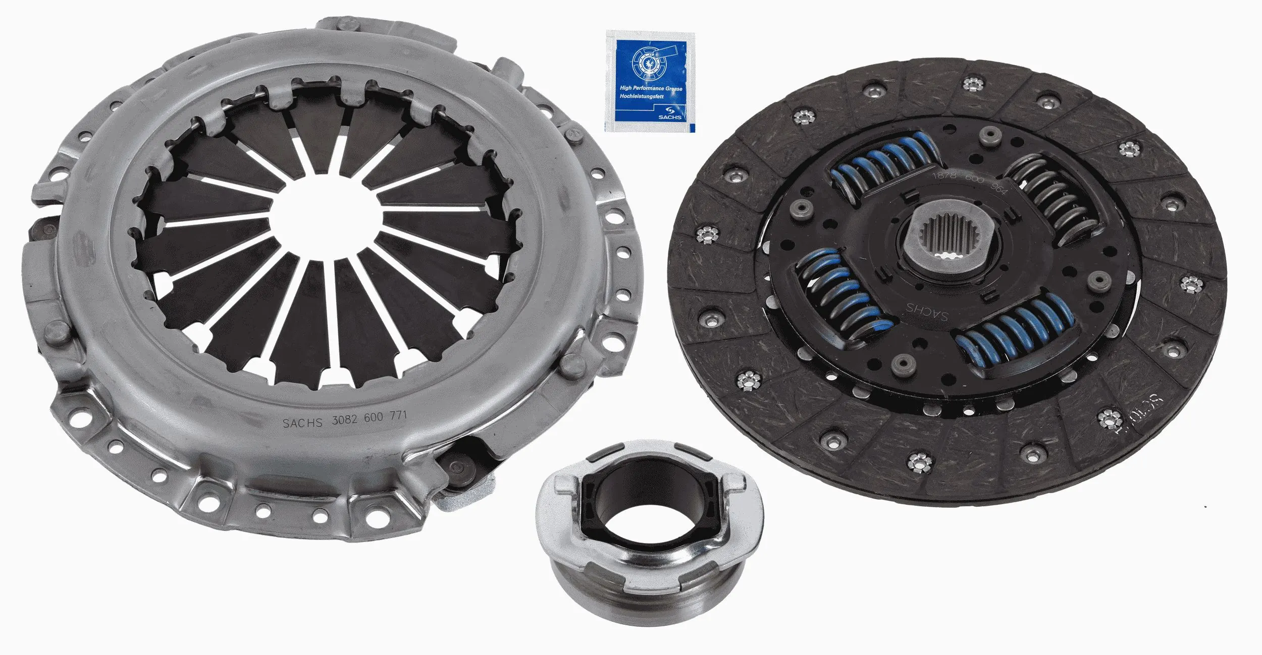 JT1971 Rymec Kit de embraiagem (3 peças)