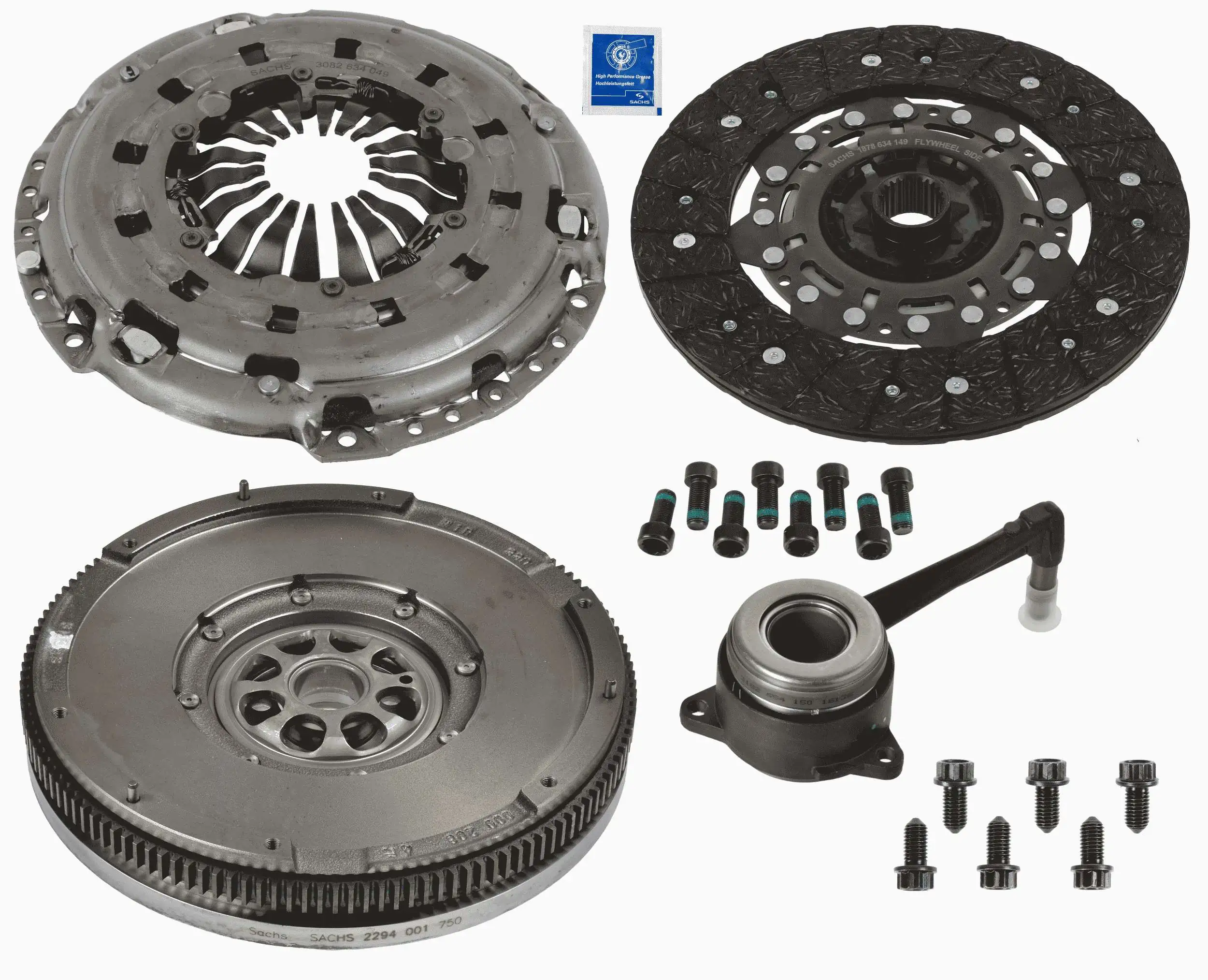 Compre 600021500 INA Kit de embraiagem (3 peças)