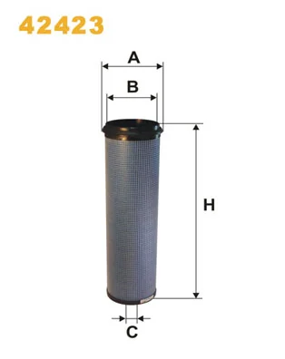 Compre AT253844 John Deere Filtro de ar