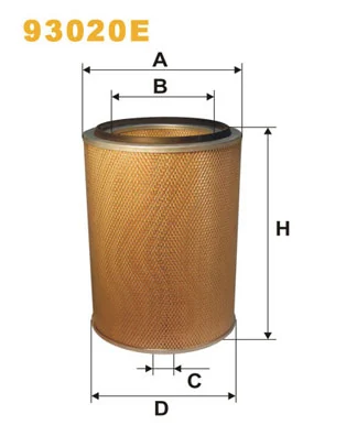 Filtro de ar Scania 395776 preço, a partir de 11,29 USD
