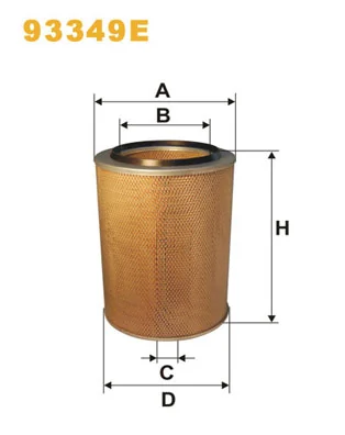 Compre 2080168480 Komatsu Filtro de ar