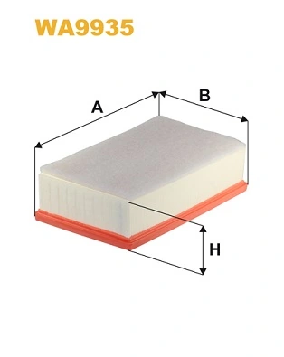 Filtro de ar 165466515R Renault (RVI)