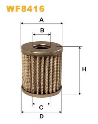Filtro de combustível 71753999 Fiat/Alfa/Lancia