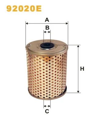 2941292M1 Massey Ferguson Filtro da direção hidrâulica assistida