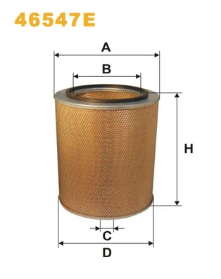 Filtro de ar Purflux A871