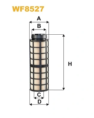 Filtro de combustível 5802050393 Iveco