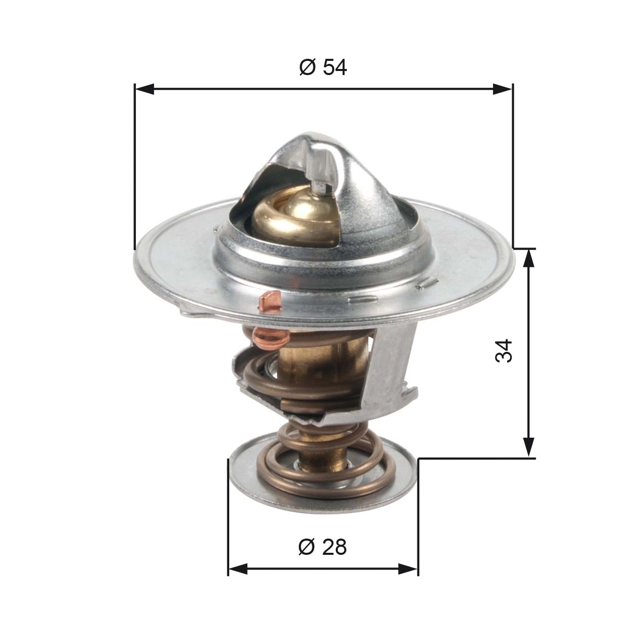 Termostato para Hyundai Sonata V NF