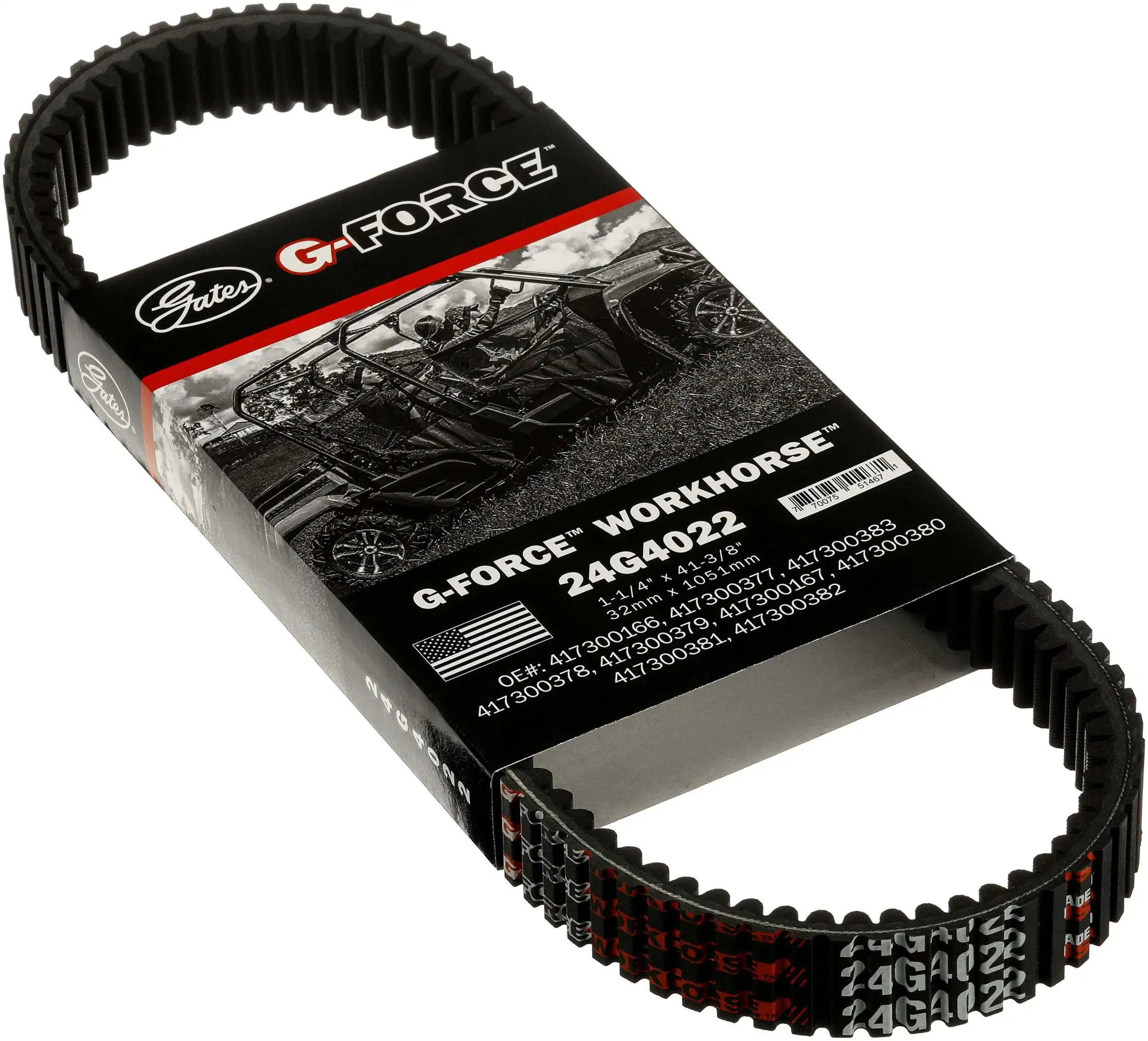 24G4022 Gates Correia de variador
