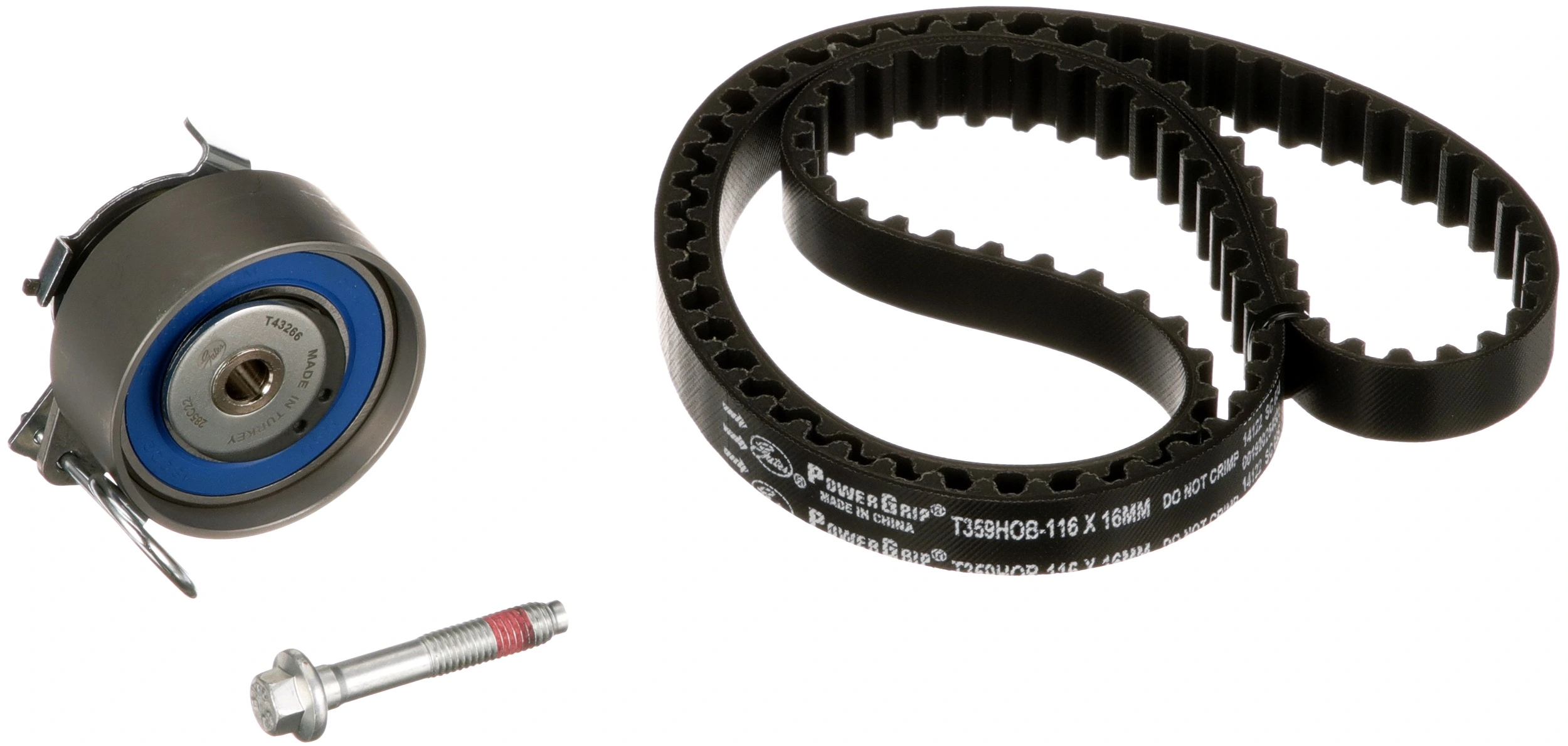 K01T359HOB Gates Correia do mecanismo de distribuição de gás, kit