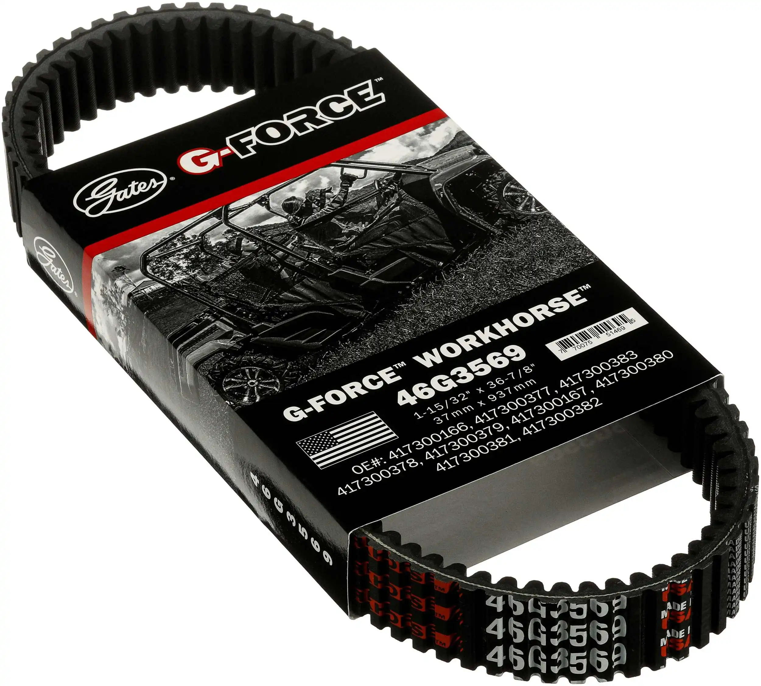 46G3569 Gates Correia de variador